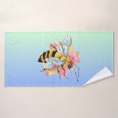 Eine Biene... ein schönes Handtuch Badehandtuch (Badehandtuch)