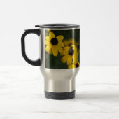 Eine Biene über dem Nest der Blume Reisebecher (Links)