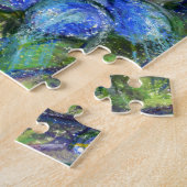 Eine Biene & Vergessen-ich-nicht-Blume Puzzle (Seite)