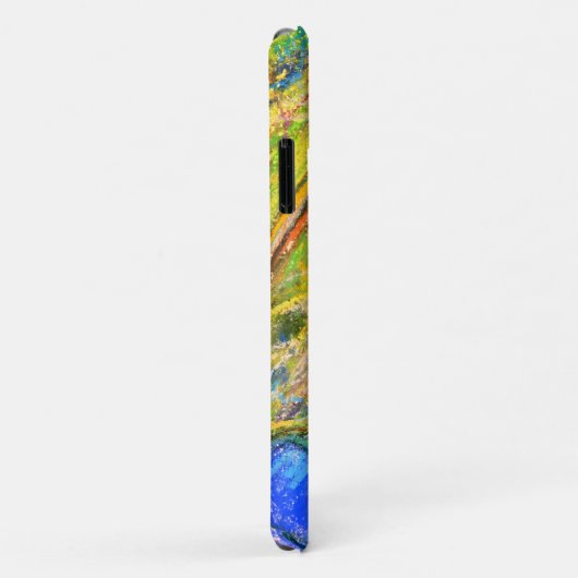 Eine Biene & Vergessen-nicht-Blume Case-Mate iPhone Hülle (Hinten/Rechts)