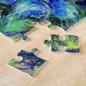 Eine Biene & Vergessen-nicht-Blume Puzzle (Seite)