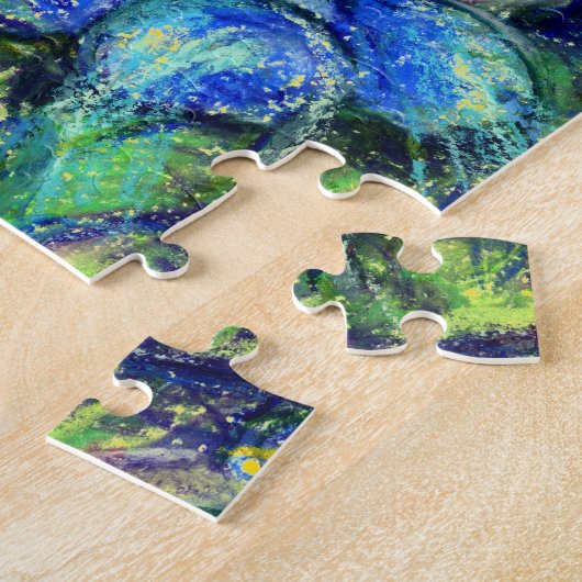 Eine Biene & Vergessen-nicht-Blume Puzzle (Seite)