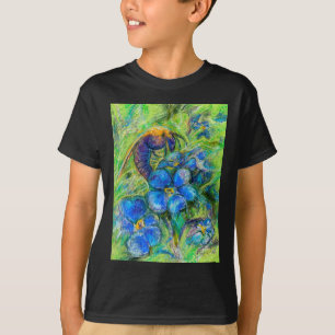Eine Biene & Vergessen-nicht-Blume T-Shirt
