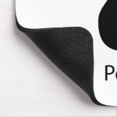 Eine Birne mit einem Biss! Mousepad (Ecke)