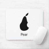 Eine Birne mit einem Biss! Mousepad (Mit Mouse)