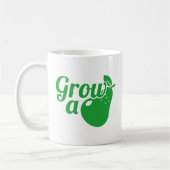 Eine Birne wachsen Kaffeetasse (Links)