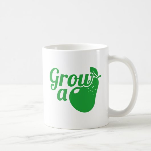 Eine Birne wachsen Kaffeetasse (Rechts)