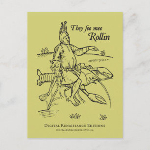 Eine Bisque Walk Postkarte