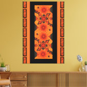 Eine Blankette für die Göttin ISIS 4 Leinwanddruck (Insitu (Wohnzimmer))