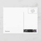 Eine Blase Mermaid Postkarte (Rückseite)