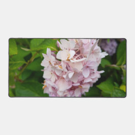 Eine blassrosa Ansicht Schreibtischunterlage