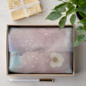 Eine blau-rosa-Oster-Serie Design #6 Seidenpapier (Geschenk)