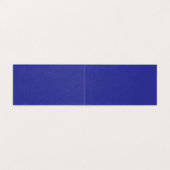 eine blaue Mauer mit einer Uhr darauf (Innenseite Aufgefaltet)