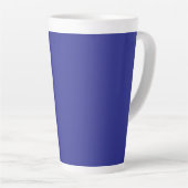 eine blaue Mauer mit einer Uhr darauf Milchtasse (Rechte Ecke)