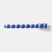 Eine blaue Rose für Mama Satinband (Vorderseite)