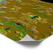 Eine blaue Tasse Poster (Ecke)