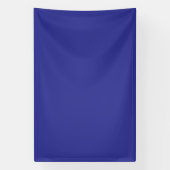 eine blaue Wand mit Uhr Banner (Vertikal)