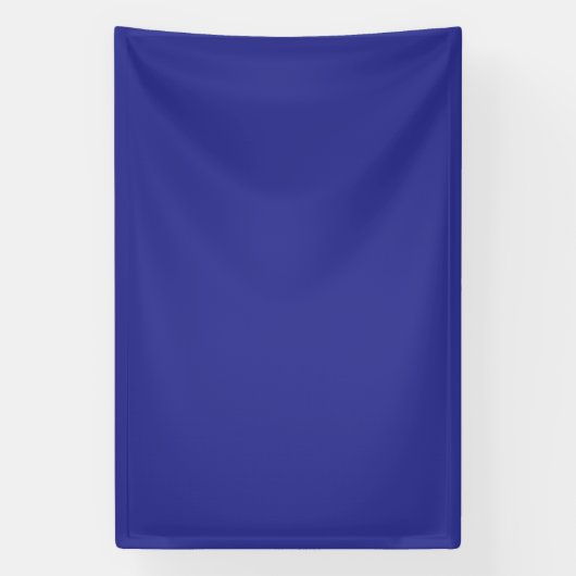 eine blaue Wand mit Uhr Banner (Vertikal)