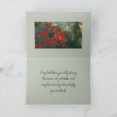 EINE BLESSEED-ERNTEDANK-KARTE DANKESKARTE (Innenseite)