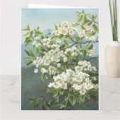 Eine blühende Birne, Christensen 1891 Karte (Rückseite)