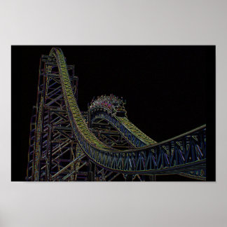 Eine blühende Kraft Poster