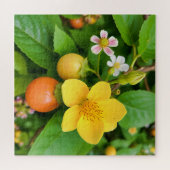 Eine blühende Pflanze Puzzle (Horizontal)