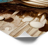 Eine blühende Urne Poster (Ecke)