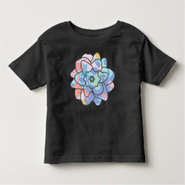 Eine Blume aus Farbflecken Kleinkind T-shirt