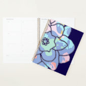 Eine Blume aus Farbflecken Planer (Anzeige)