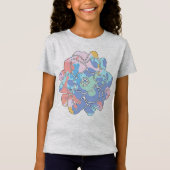 Eine Blume aus Farbflecken T-Shirt (Vorderseite)