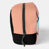 Eine Blume aus Farbflecken Waschbeutel (Rechts)