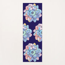 Eine Blume aus Farbflecken