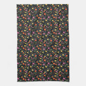 Eine Blume blüht für ihre eigene Freude Geschirrtuch (Vertikal)