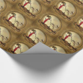 Eine Blume für M'lady Geschenkpapier (Ecke)