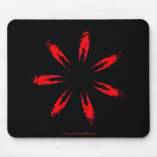 Eine Blume für Sie Mousepad (Vorne)