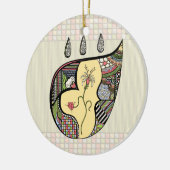Eine Blume im Ornament (Links)