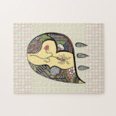 Eine Blume im Puzzle (Horizontal)