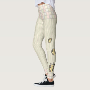 Eine Blume innerhalb der Leggings