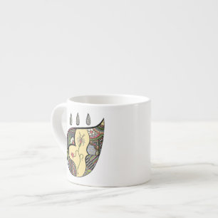 Eine Blume innerhalb der Tasse