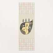 Eine Blume innerhalb der Yoga Mat Yogamatte (Vorderseite)