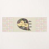 Eine Blume innerhalb der Yoga Mat Yogamatte (Vorderseite (Horizontal))