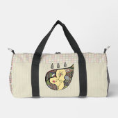 Eine Blume innerhalb Duffle Bag (Vorderseite)