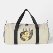 Eine Blume innerhalb Duffle Bag (Rückseite)