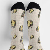 Eine Blume innerhalb Socken (Oben)