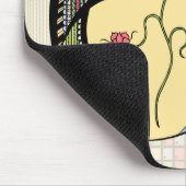 Eine Blume innerhalb von Mousepad (Ecke)