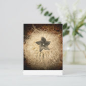 Eine Blume Postkarte (Stehend Vorderseite)