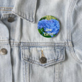 Eine Blume! Tasten Blue Hydrangea Button (Beispiel)