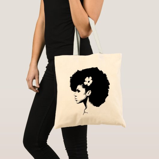 Eine Blume Tragetasche (Vorderseite (Produkt))