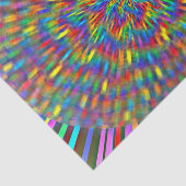 Eine Blumengefärbte Krawatte Seidenpapier (Ausschnitt)