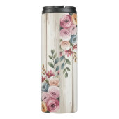 Eine Blumengrüße Thermosbecher (Rückseite)